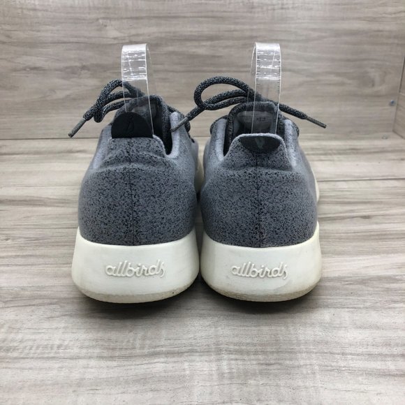 Allbirds Sneakers Mens 12 Gray Merino Wool Runners Lace Up Shoes main image 4